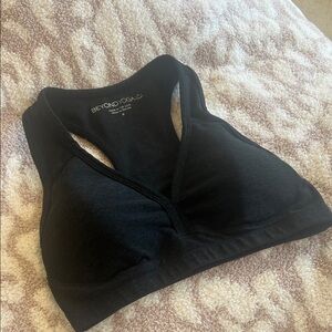 Beyond Yoga Classic Black Sports Bra